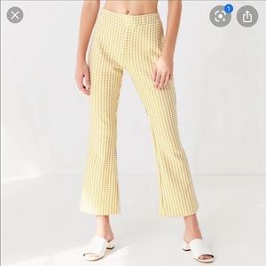 Urban outfitters cropped flare pants
